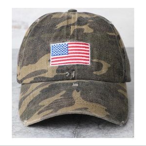 Camo Flag Hat